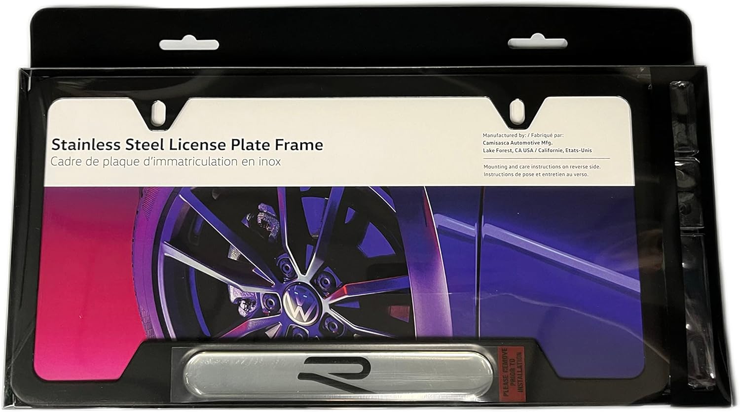Genuine License Plate frame – R logo (new) 5H0-071-801