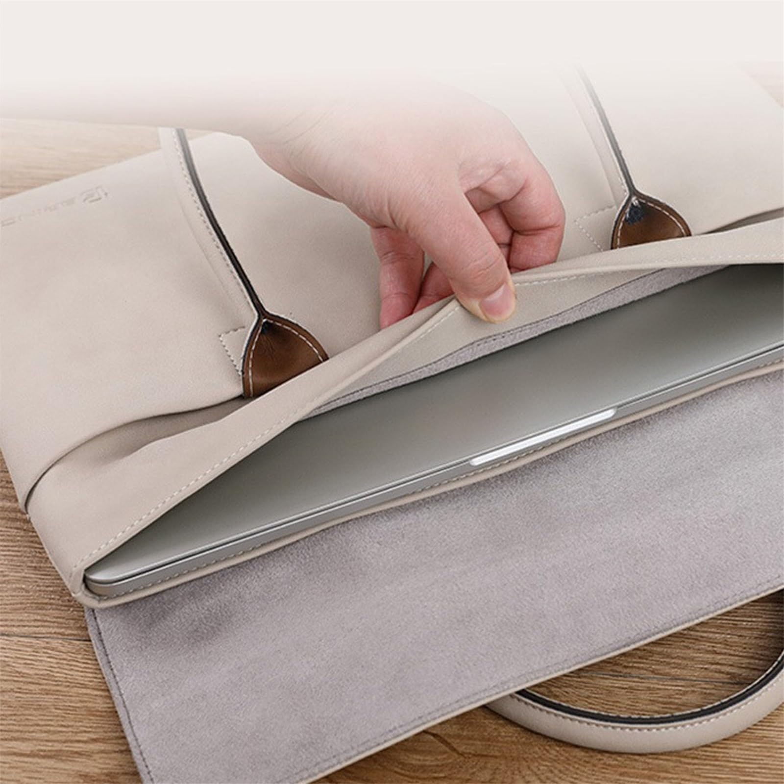 Funda Tableta Bolso for Ordenador portátil, maletín, Bolso de Hombro, Gran Capacidad, for Negocios, Profesores, Oficina, Cruzado Mochila portátil(Dark Gray,XL)