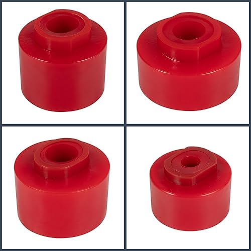 Miniatura 6 de V-SEK 6-116 Kit de bujes de montaje en carrocería compatible con Ford Explorer Sport Trac 2001 2002 2003 2004 2005 2WD4WD poliuretano duradero