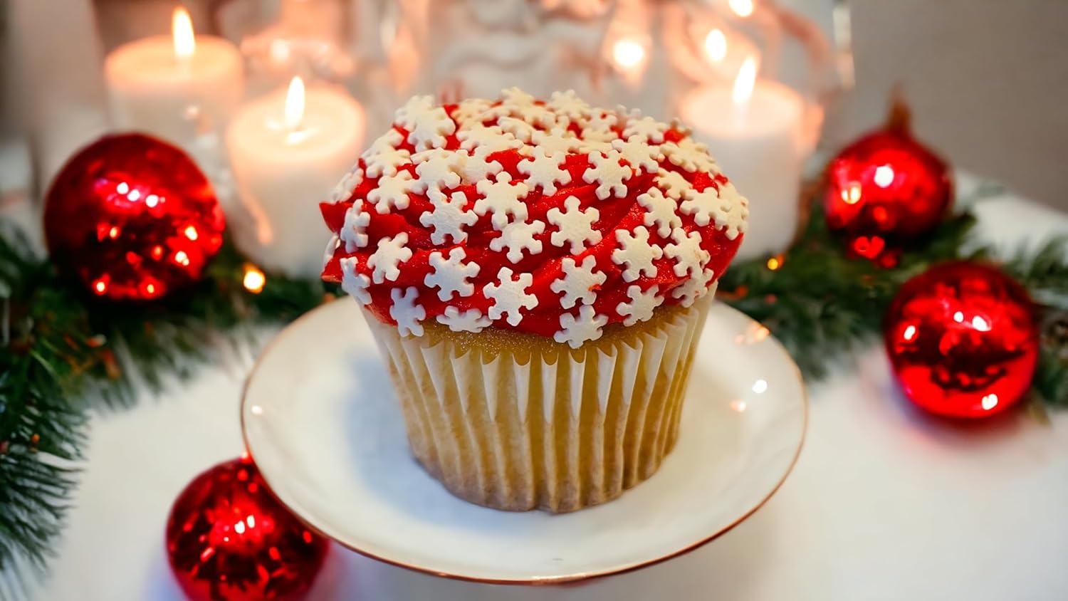 EDIBLE ACCENTS SNOWFLAKES - Gluten-free, Egg Free, Nuts Free, Kosher, Sprinkle Medley Mix, For Baking, Decorating, Cookies, Cupcakes, Cakes, Topping, Jimmies, Sugar Shapes - Image 3