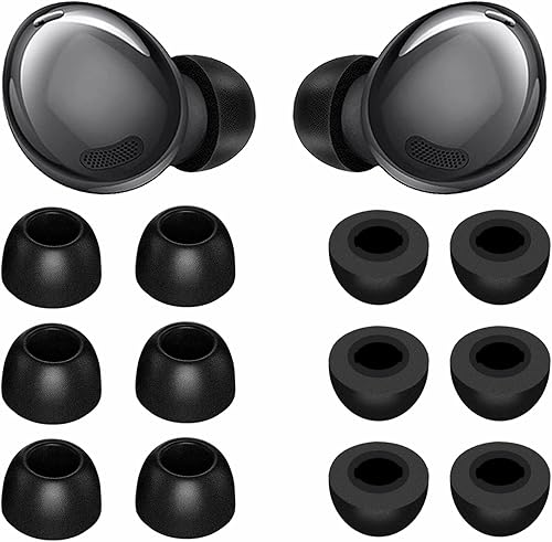 Almohadillas de espuma viscoelástica de tamaño pequeño para Galaxy Buds 2 ProGalaxy Buds Pro, repuesto para reducir el ruido, ajuste en la funda,