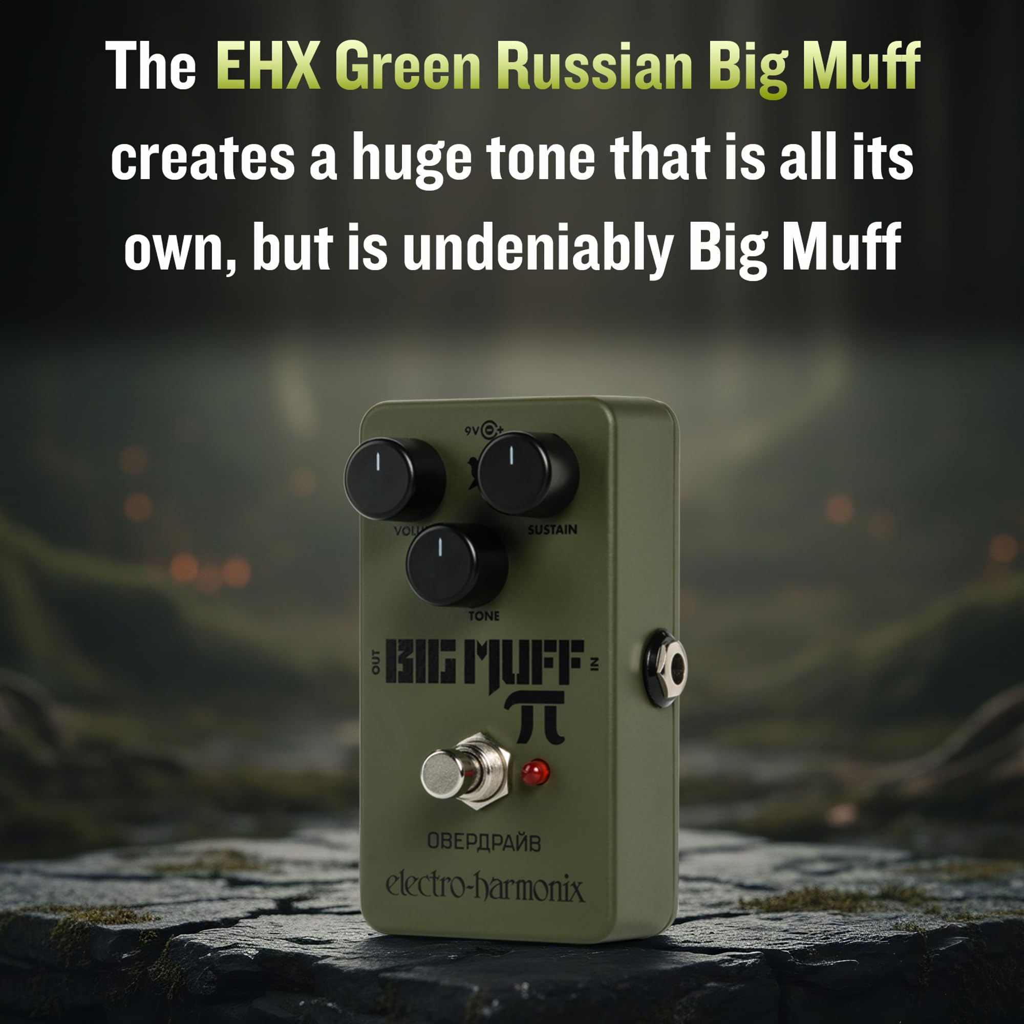 ギター electro-harmonix GREEN RUSSIAN BIG MUFF Amazon.com: Electro-Harmonix Green Russian Big Muff Pi Fuzz
