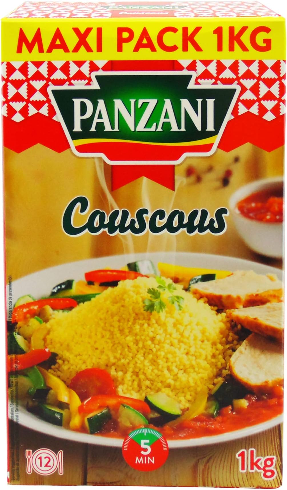 Panzani Couscous Semolina - 1 kg