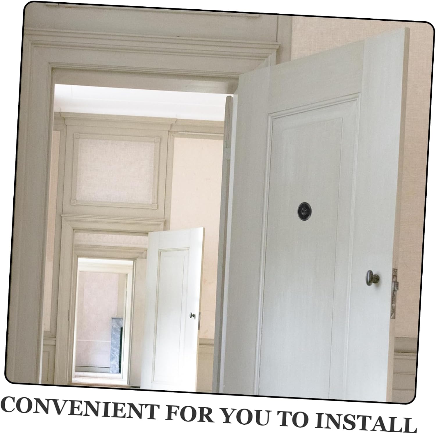 Privacy Viewer Door Peephole Set Cat Eye Viewer for Apartment Security Door