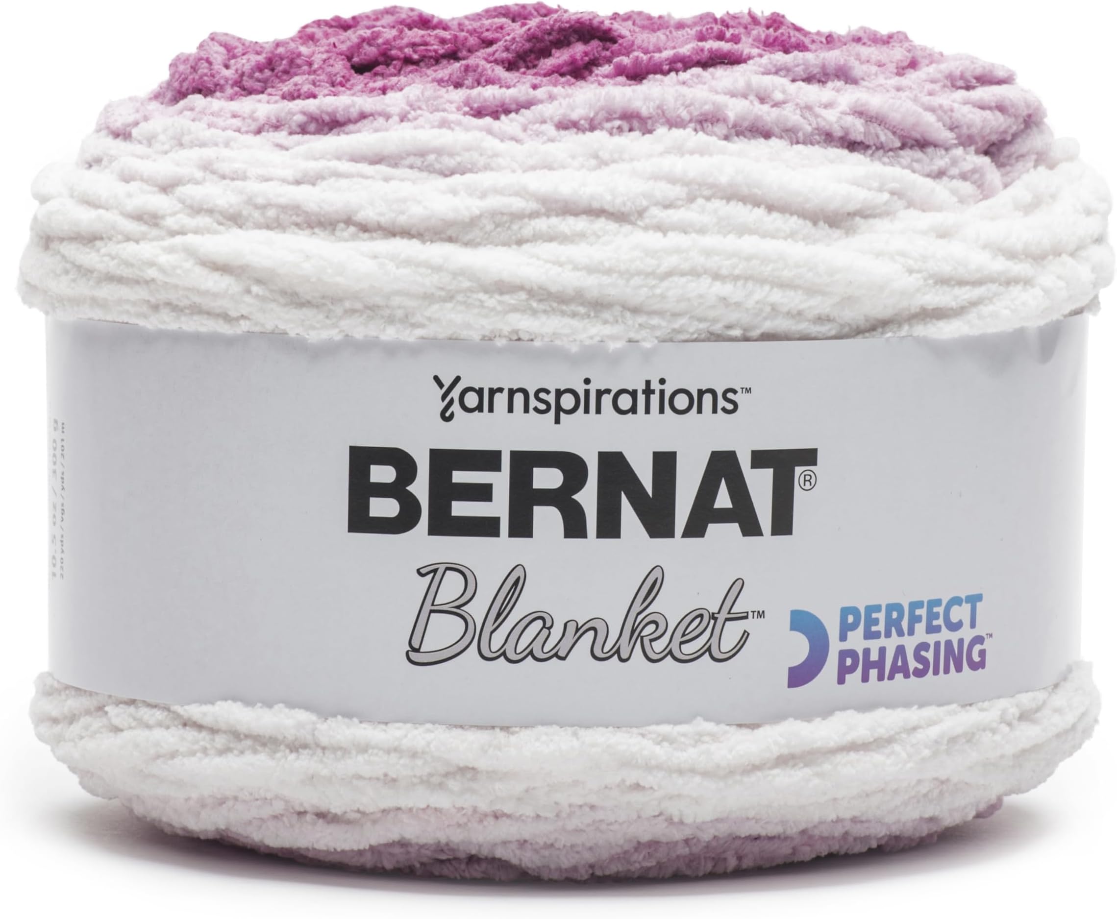 Bernat Blanket Perfect Phasing Yarn-Fuchsia