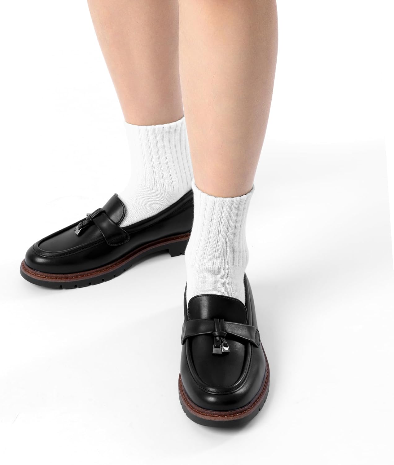 DREAM PAIRS Loafers for Women Slip On Loafer Comfortable Dressy Casual Business Office Shoes - Image 8