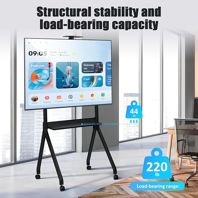 Soporte Móvil Redriver A-Frame para Pantallas de 42 a 86 Pulgadas miniatura 4