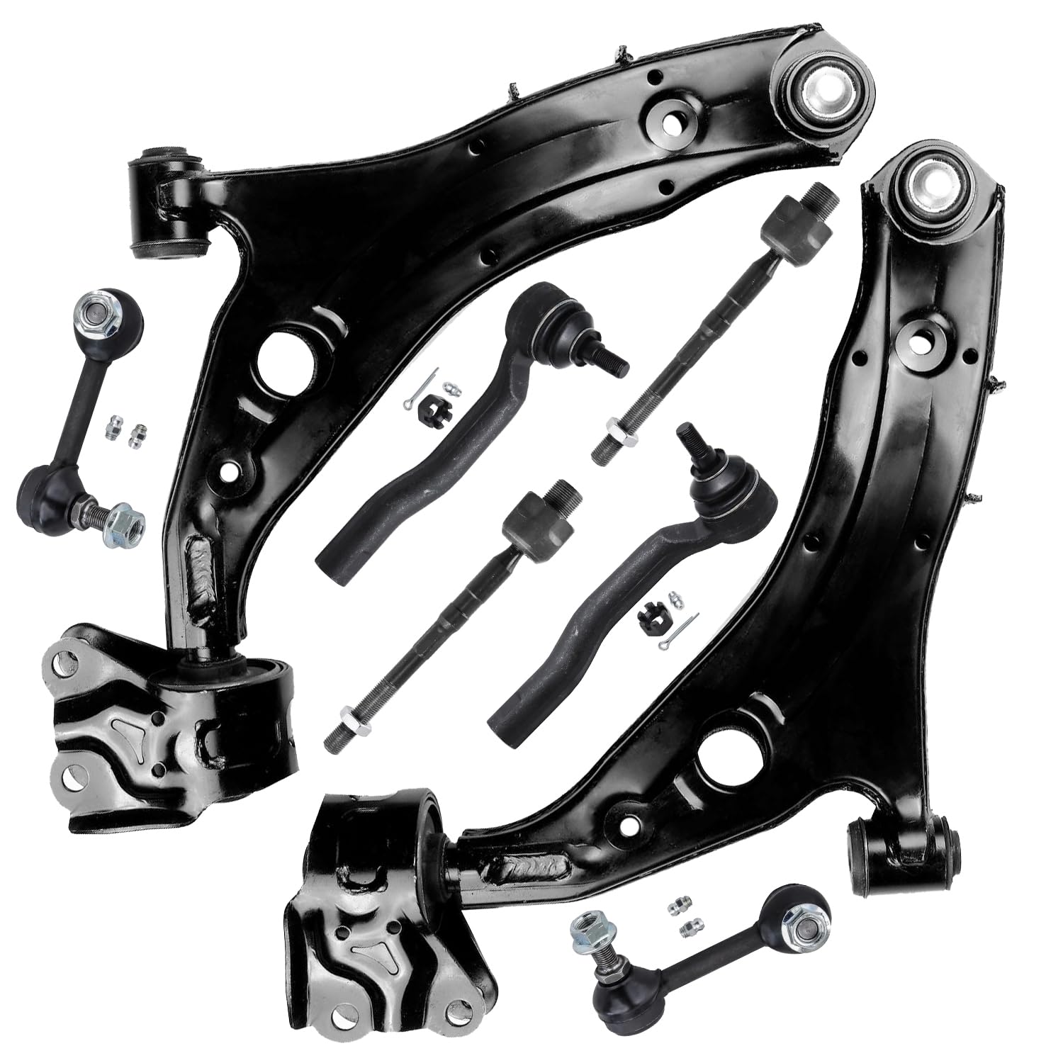 Detroit Axle - 8pc Front End Control Arms Kit for 2007-2013 Mazda CX-9