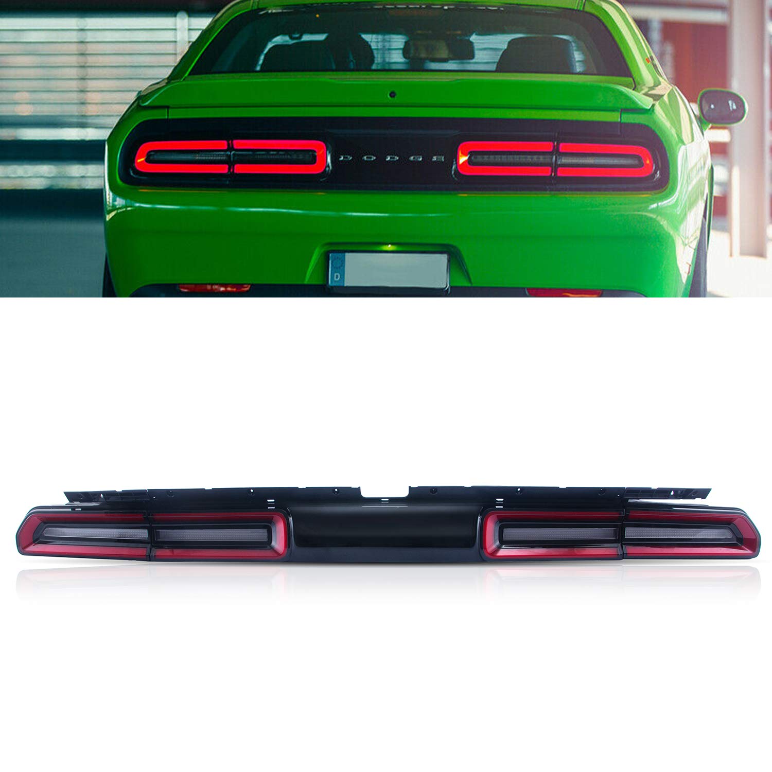 Amazon | JDMSPEED LEDテールライトランプ交換用 ダッジチャレンジャー