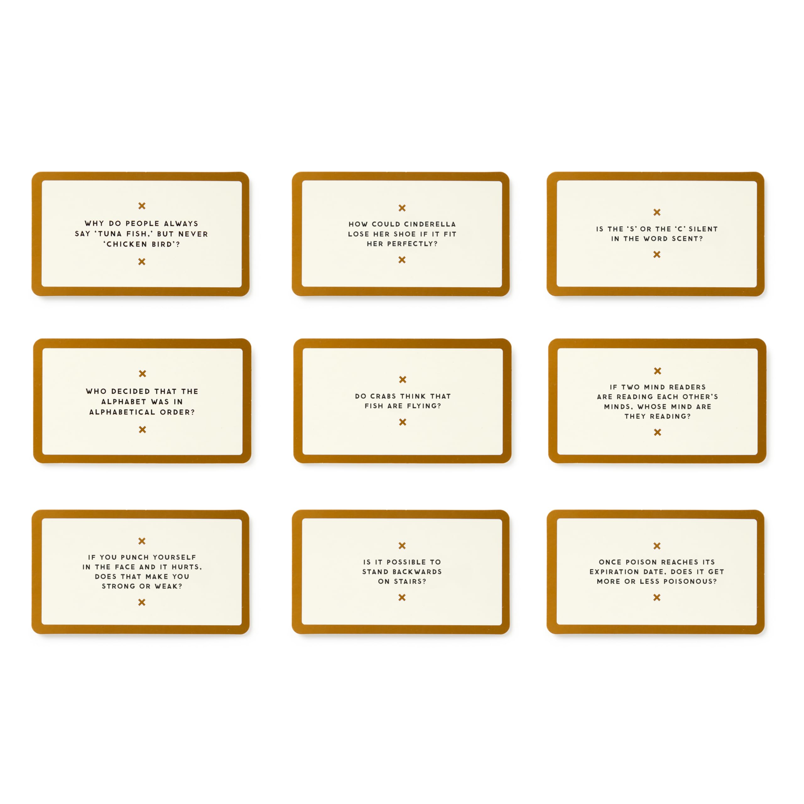 Brass Monkey Stoner Thoughts - Social Party Game with 200+ Unique and Entertaining Conversation Starter Cards For Stoners - Image 3