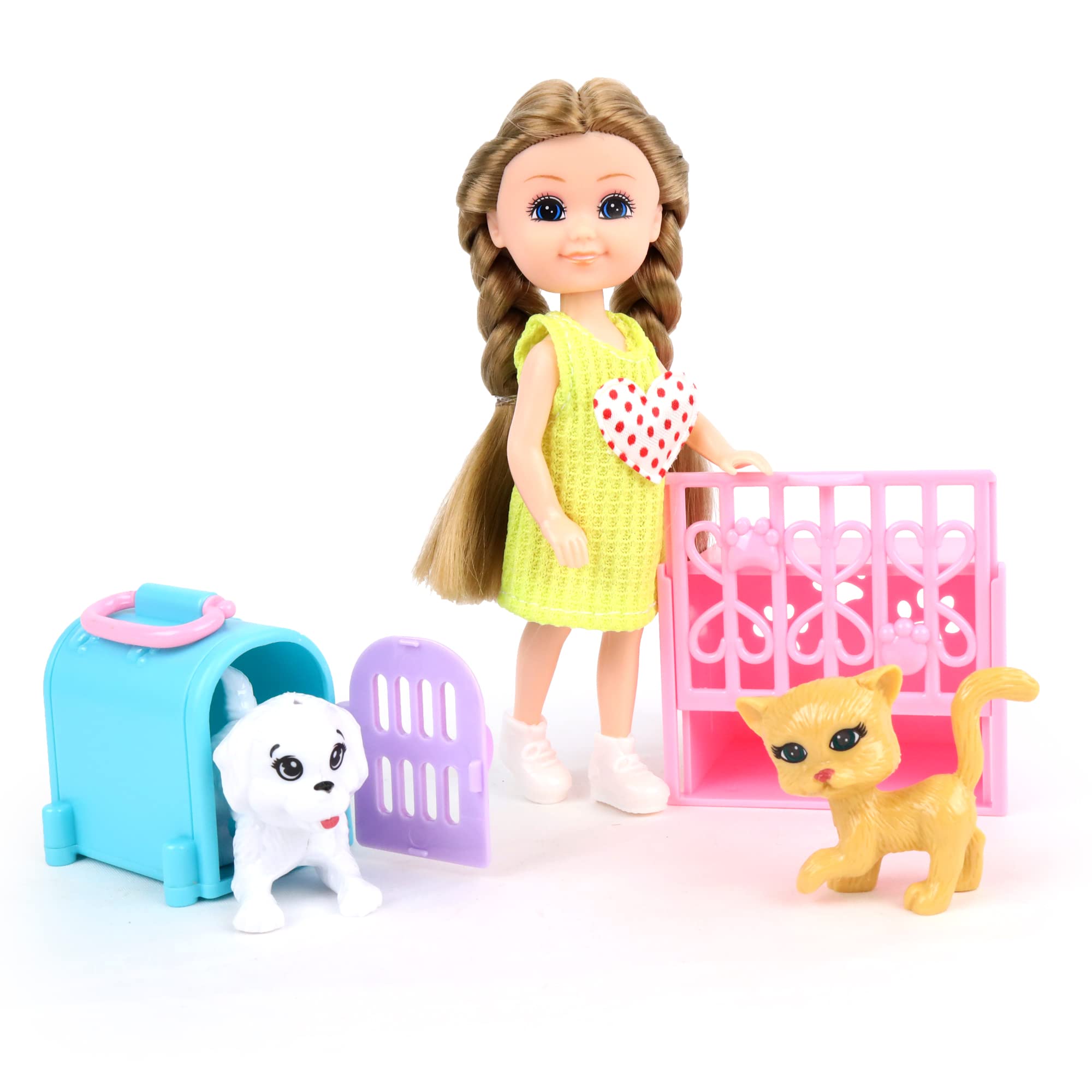 MELODY - Paquete De 12 Mini Muñecas - Melody City - Muñeca Maniquí - 077306PA - Multicolor - Plástico - Figura - Muñeca - Juguete Infantil - Cumpleaños - A Partir De 3 Años