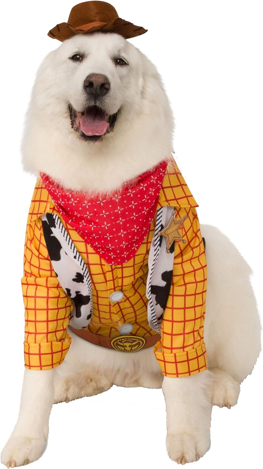 Disfraz para Perro Woody de Toy Story, Talla XXXL, Rubies