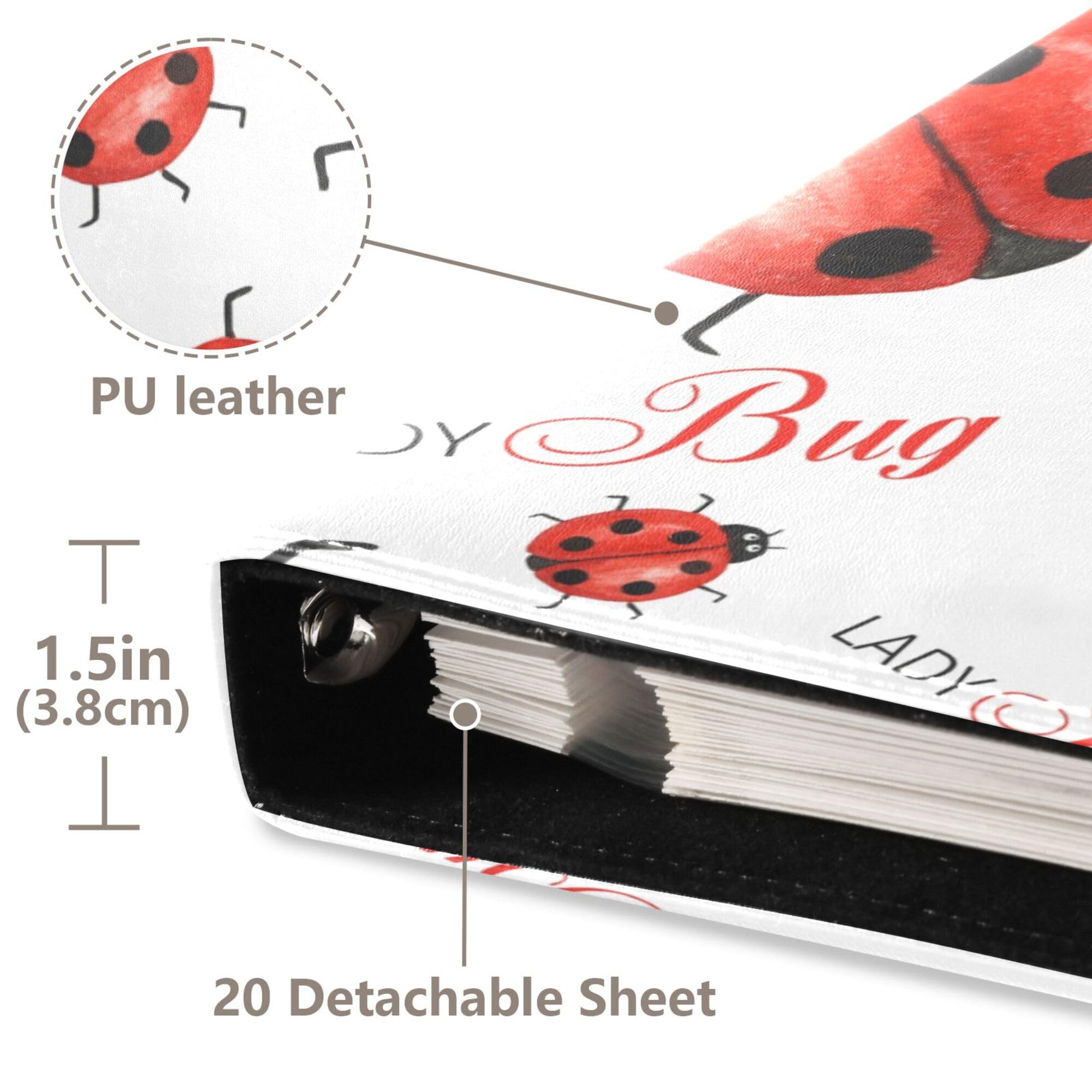 Amazon.com: Fisyme Cartoon Funny Ladybug Photo Album Self Adhesive