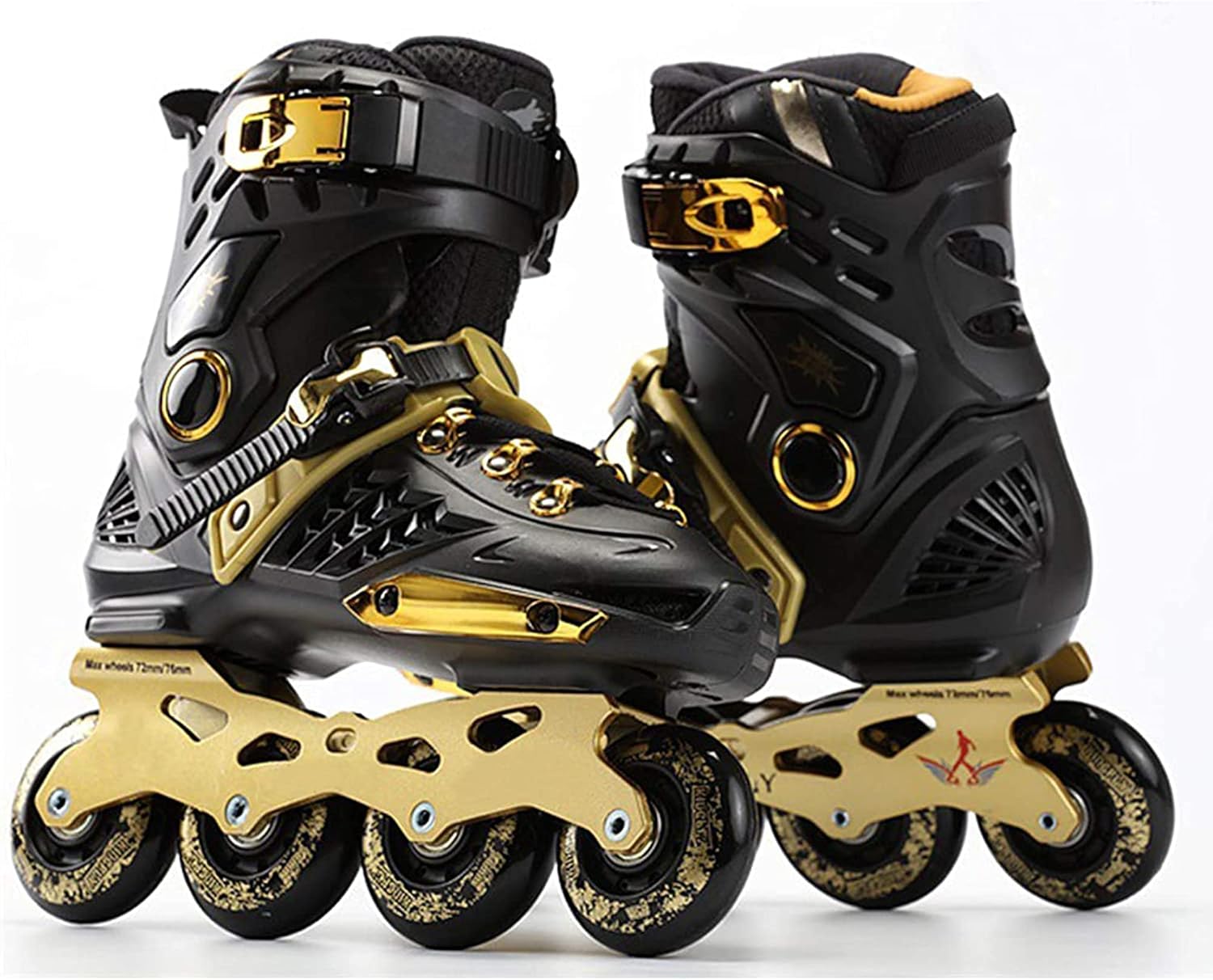 Inline Skates Adult Roller Skates Sports Roller Blades for Outdoor & Indoor, Professional Inline Skates for Women Men Teens Unisex