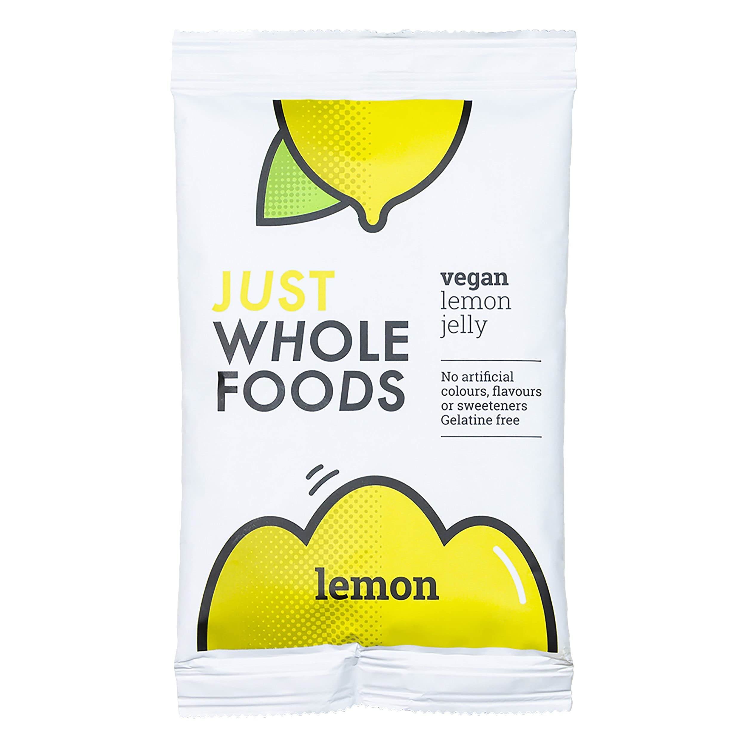 Just Wholefoods Lemon Jelly Crystals 85g X 11 (Pack of 11)