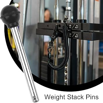 Weight Loading Pin - Weight Positioning Pin | Home Gym Replacement Cables