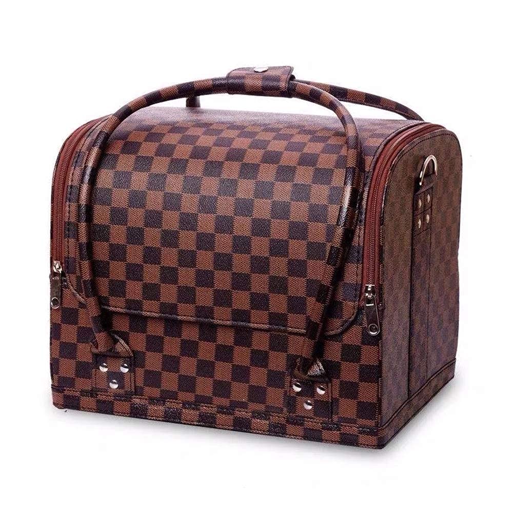 PU Leather Cosmetic Organizer Box | Large Capacity Makeup Organizer for Makeup Storage-picture-13