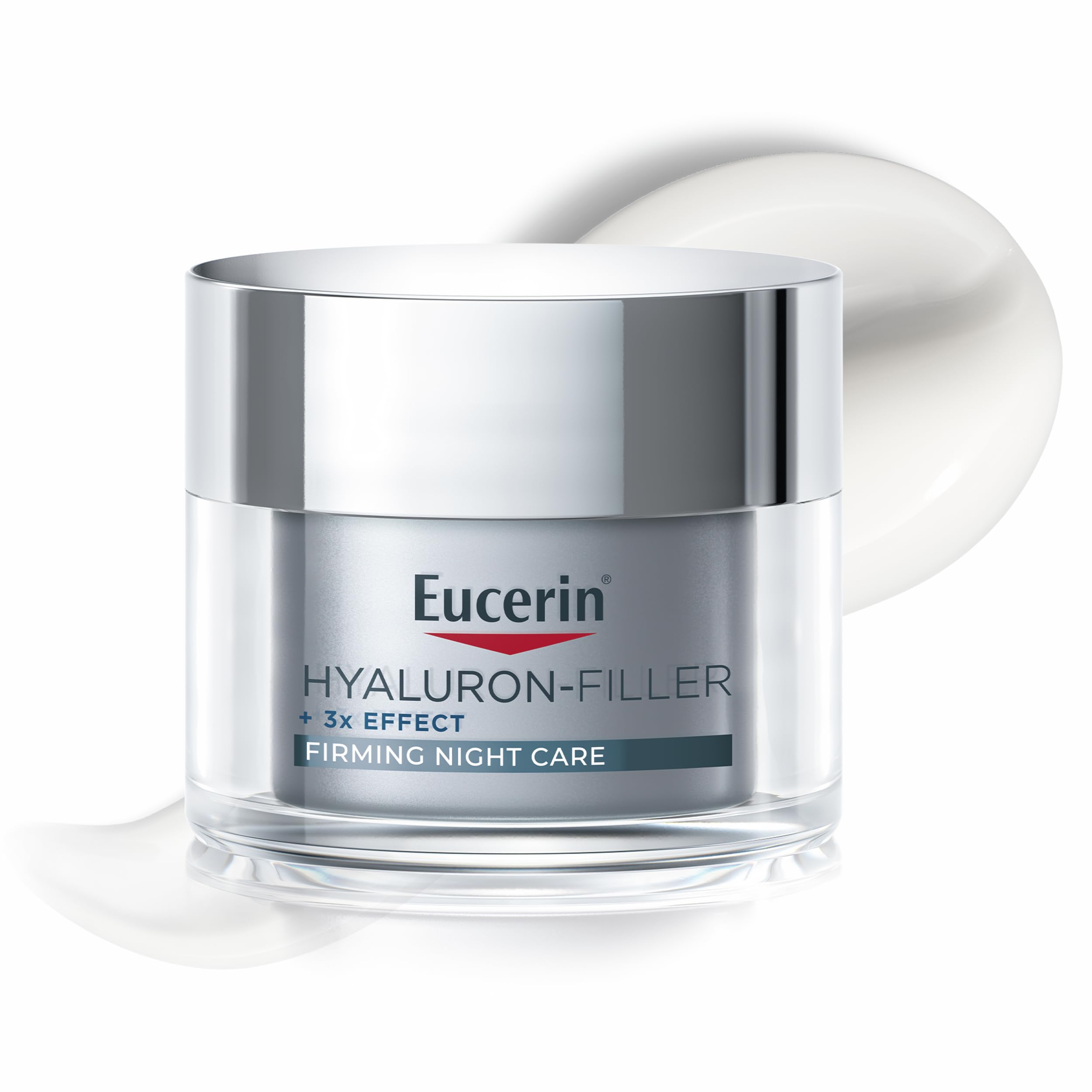 Hyaluron-Filler Night Cream 50ml, Nourishing Night Moisturiser with Anti-Ageing Hyaluronic Acid, Fills, Stimulates and Defends Complexion