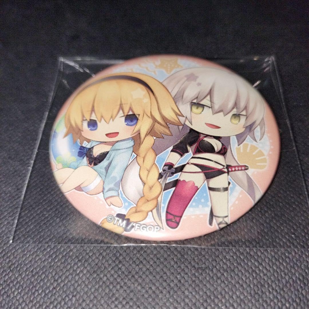 Amazon.co.jp: Fate FGO 水着 ジャンヌ オルタ 邪ンヌ 缶バッジ きゃら