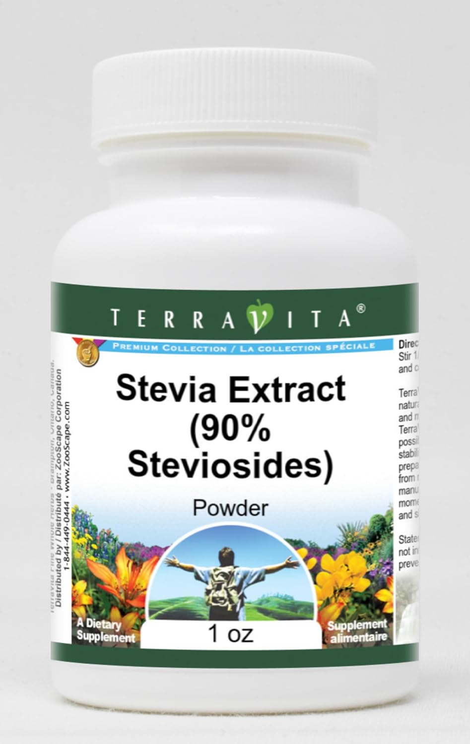 Stevia Extract (90% Steviosides) Powder (1 oz, ZIN: 514504) - 3 Pack