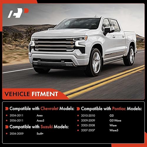 Miniatura 2 de A-Premium Juego de 8, brazo de control inferior delantero, barra estabilizadora, extremo de barra de acoplamiento interior exterior, compatible con