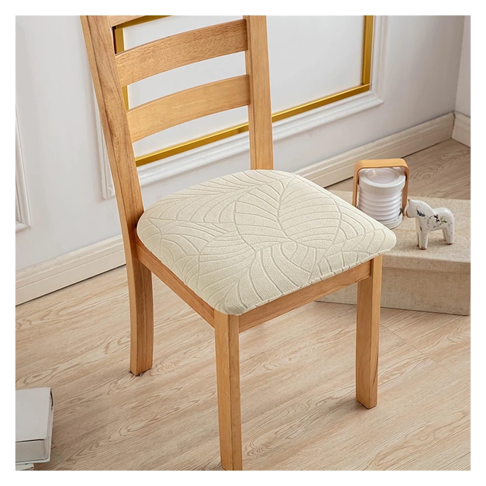 RYQZHHY Chair Cover Chair Seat Cover Stretch Dining Room Removable Without Backrest Protector