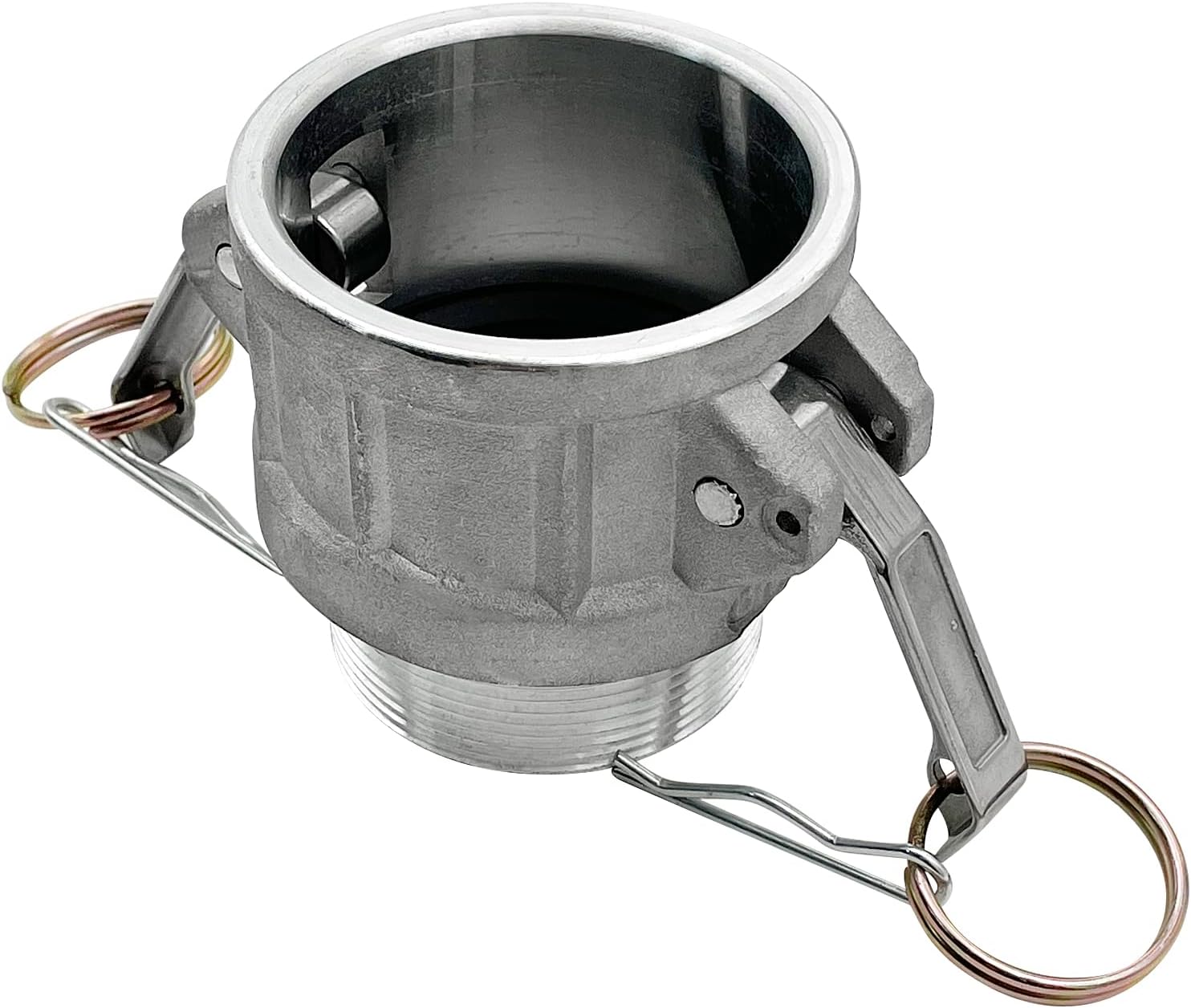 BITOTU 2PCS Type A Aluminum Global Cam and Groove Hose Fitting NPT A-200 2" Type A with 2 PCS Camlock Gasket Male Camlock with Female Threads (2 inch, Type A) : Industrial & Scientific