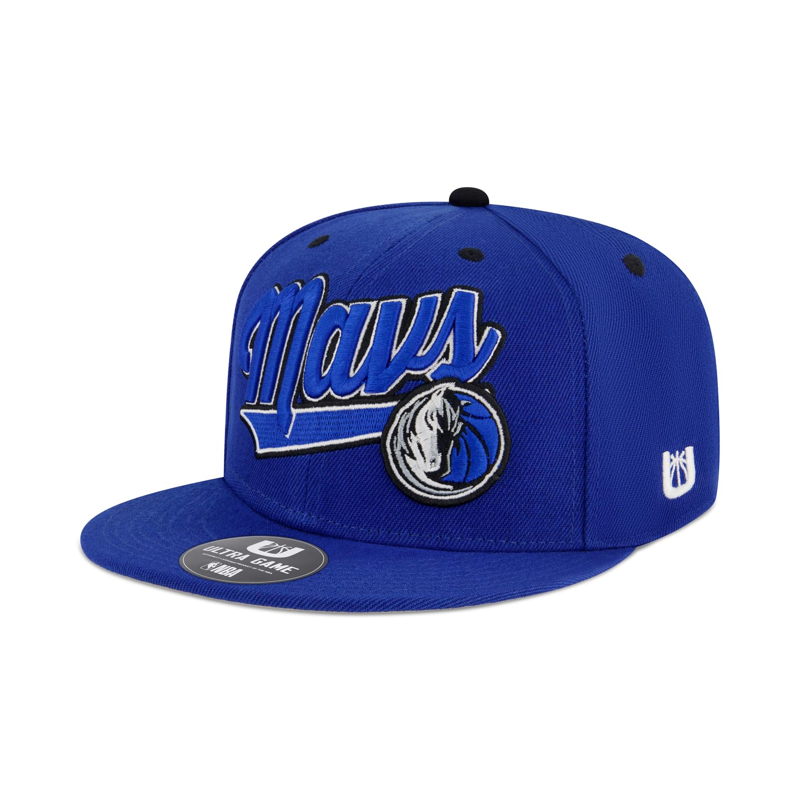 Ultra Game Men's NBA Official Snap Back 3D Embroidered Team Logo Baseball Cap Hat โ image 1