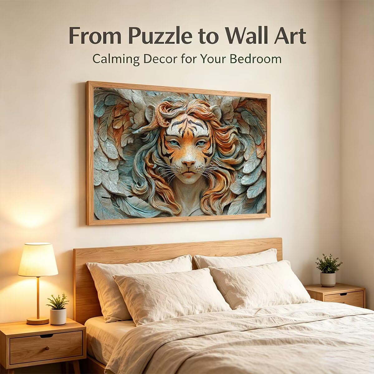 Puzzle 1000 Pezzi, Puzzle Tigre, Legno Pezzi, Regalo Donna Uomo -11355