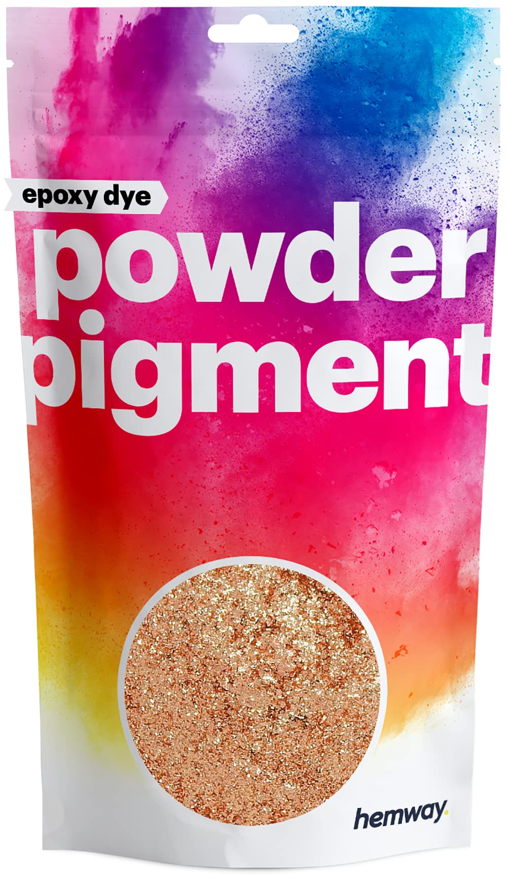 Hemway Epoxy Dye Powder Pigment Metallic Copper Powder 50g โ image 1