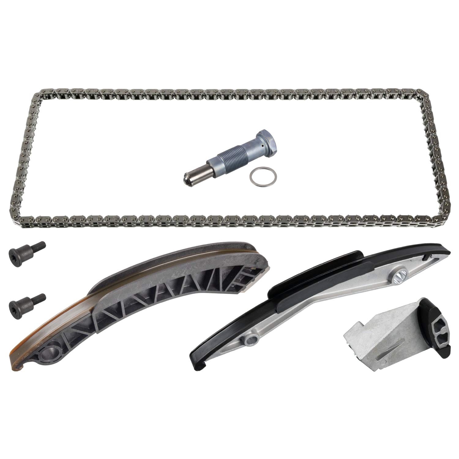 FEBI BILSTEIN Steuerkettensatz 30304 - Für Mercedes Modelle, Duplex-Kette, 126 Glieder