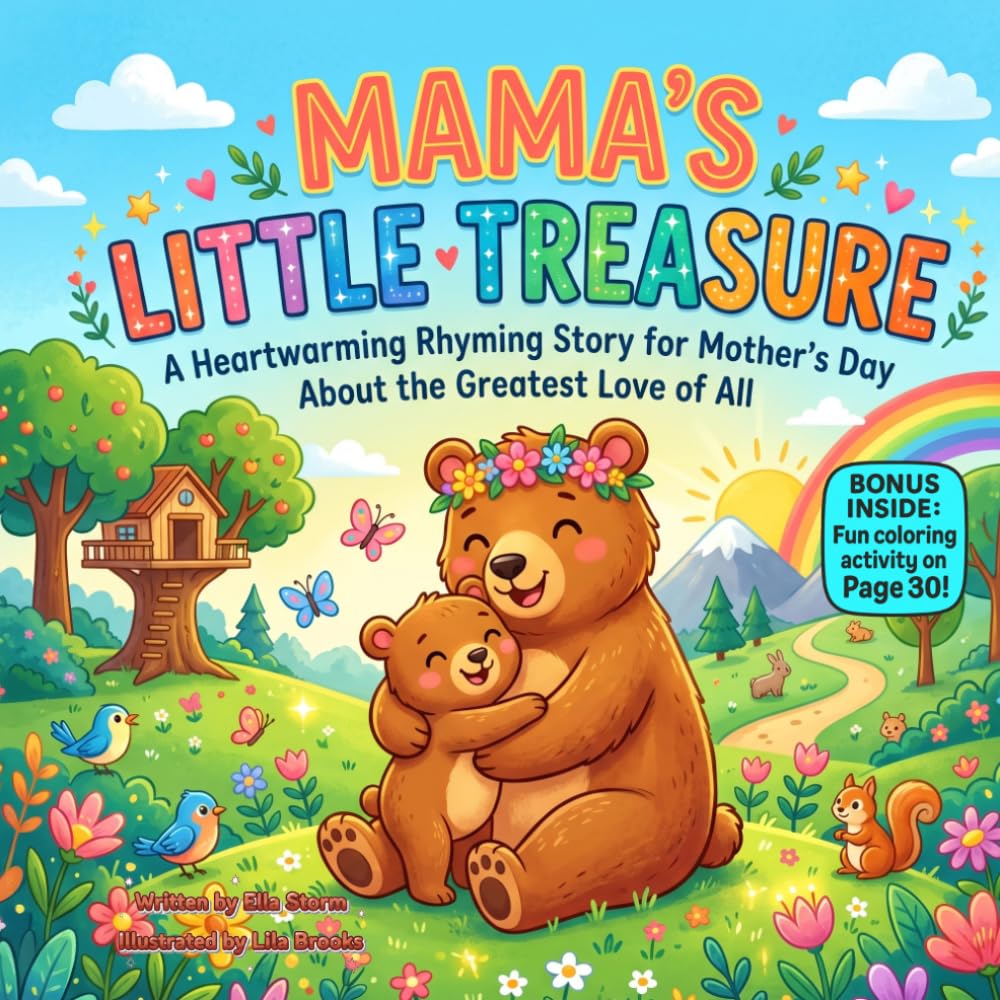 Mama’s Little Treasure: A Heartwarming Rhyming Picture Book About Mother’s Love, Family Fun, and Sweet Memories