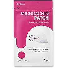 Microacniq Patch for Face (Radiance &amp; Elasticity) &ndash; Featuring Patch for Targeted Blemish Care &ndash; Niacinamide, Adenosine, Hyaluronic Acid &amp; Ectoin &ndash; Korean Skin Care (6 Patches)