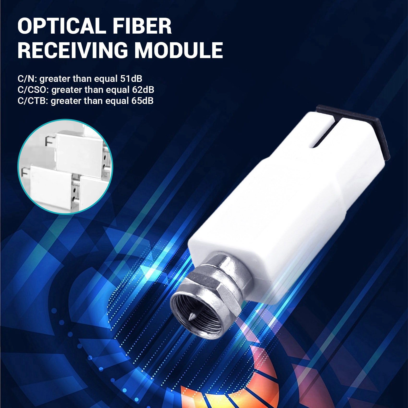 Ricevitore Ottico Passivo FTTH da 20 Pezzi per Ricevitore Ottico Mini Ftth Passivo CATV Mini Node Catv