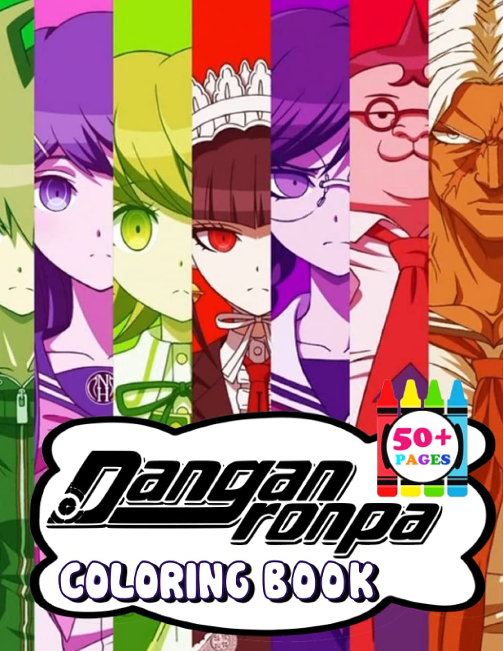 Danganronpa Coloring Book: Cool Coloring Book For All Fans Of Danganronpa, Lots Of Images For For Stress Relieving And Relaxation