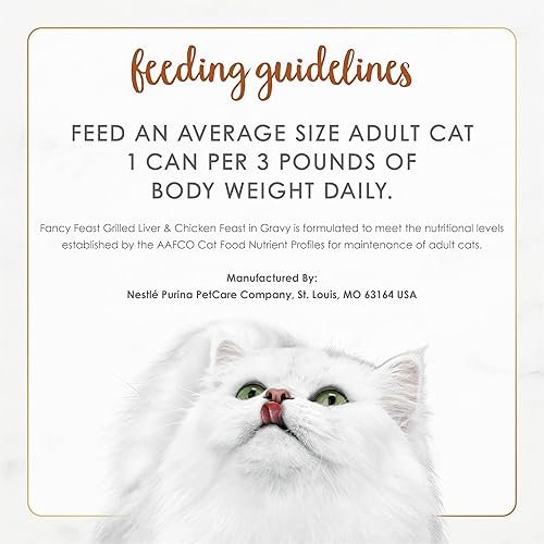 Miniatura 8 de Purina Fancy Feast - Comida para gatos húmeda, en salsa, enlatada y grillada