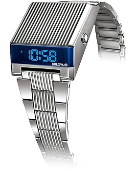 Amazon.co.jp: [ブローバ]BULOVA 腕時計 メンズ LEDデジタル