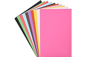 VinTS Colored Poster Board for Kids & Adults, 11.7 x 16.5 Inches,...