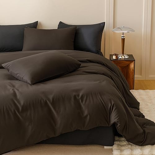 Miniatura 9 de KAREVER Juego de edredón de terciopelo salvia, juego de cama de franela verde salvia, juego de edredón de 3 piezas, manta de terciopelo verde