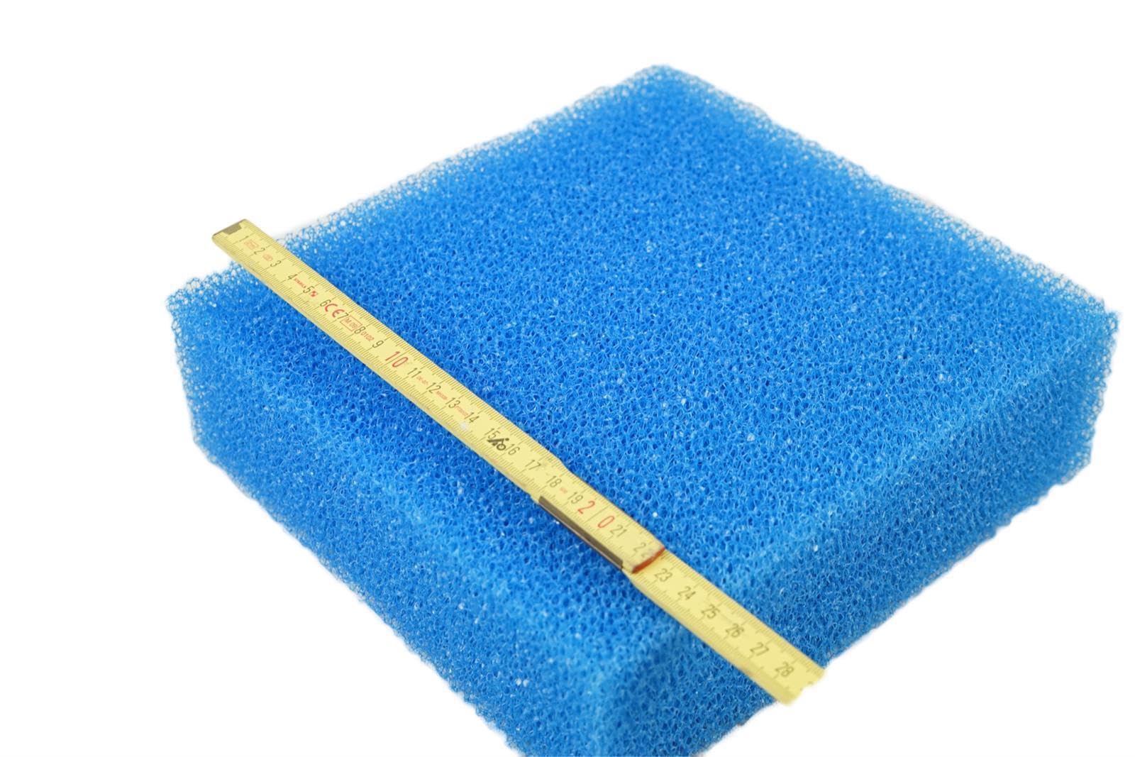 BioTec 5/10/30 Ersatzschwamm Set passend für Oase Biotec Teichfilter, Filterschwamm 25 x 25 x 8 cm