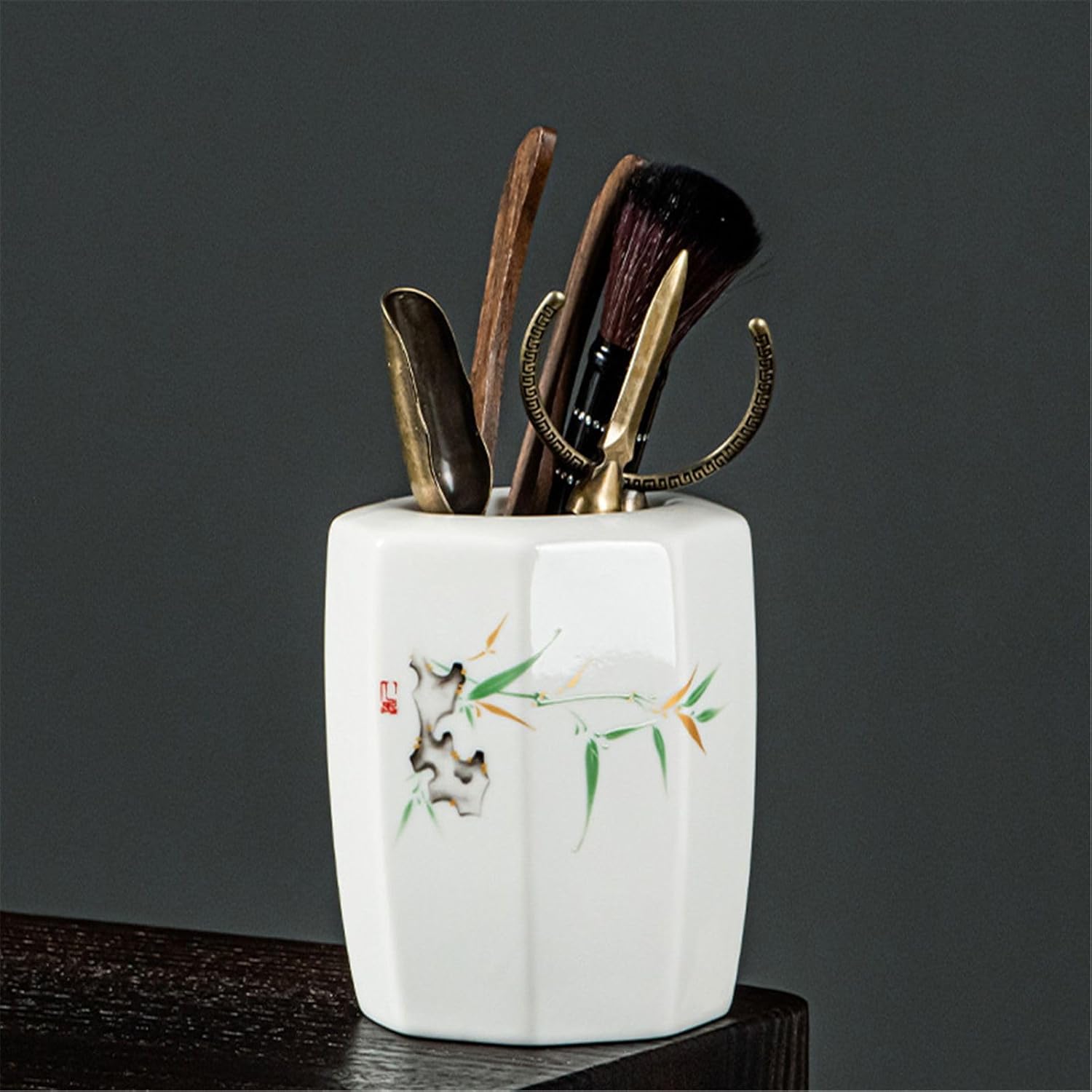 Tea Ceremony Kung Fu Tea Set Accessories Tea Drinking Supplies Tea Clamp Tea Scratcher Pot Pen Tea Making Tools-Color7