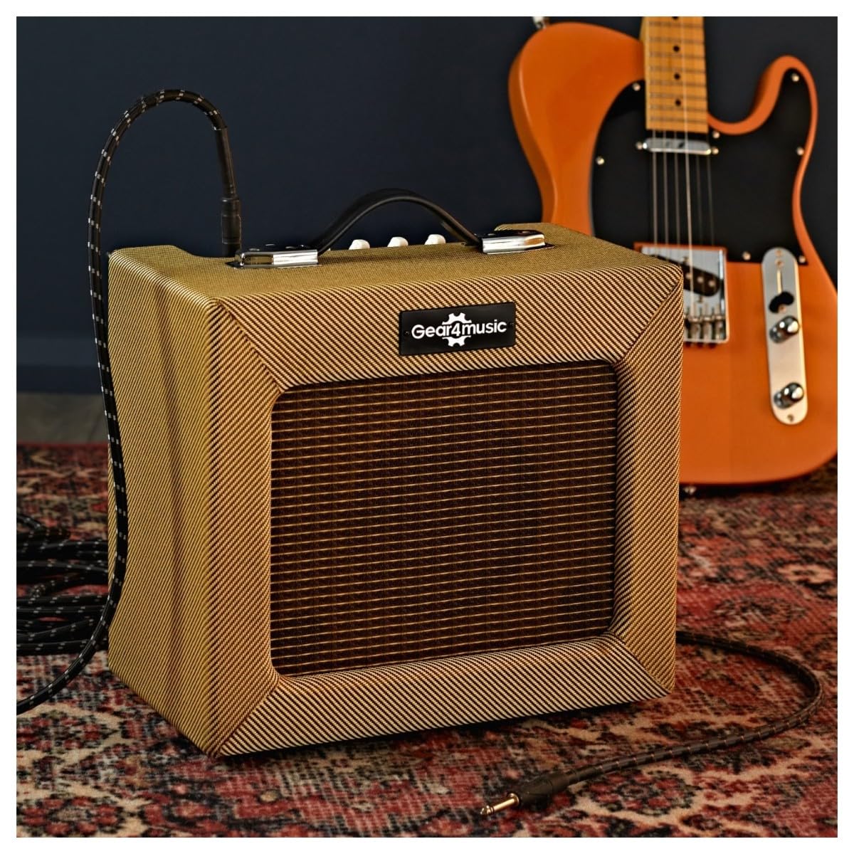 15W Tweed E-Gitarre Combo-Verstärker von Gear4music