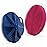 Silicone Body Scrubber 2 Pack, BEAUTAIL Shower Bath Scrubber, More Hygienic Than Traditional Loofah, Lather Nicely, Gentle Exfoliating Brush for Women Men Baby Sensitive Skin, Blue+Rose