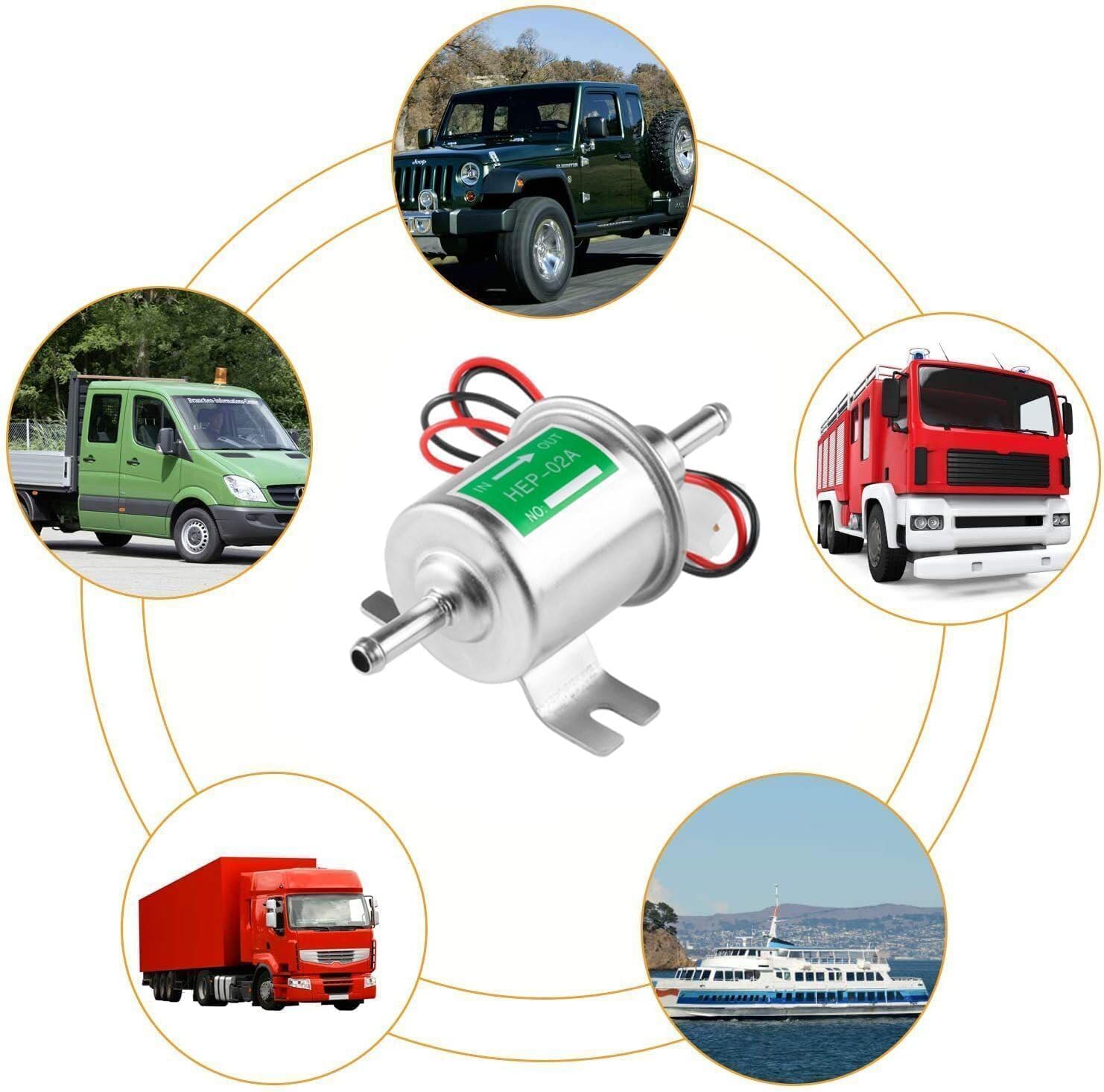 Pompe à essence universelle,Universal PompeàEssence,Heavy Duty Fuel Pump Carburant,Pompe d'alimentation électrique basse pression,Pompe à essence diesel,Pompeàessence diesel,
