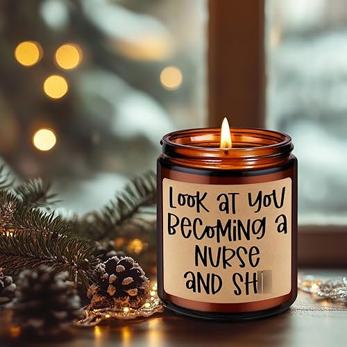 Miniatura 7 de LEADO Vela divertida para enfermeras, regalos de enfermera para mujeres, hombres, regalos de la semana de enfermeras, regalos de enfermera