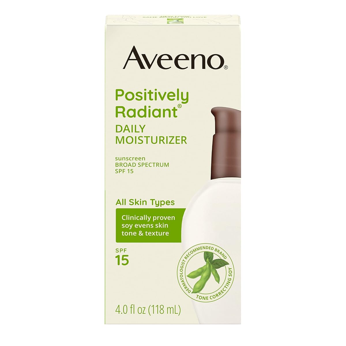 Aveeno Positively Radiant Daily Facial Moisturizer with Broad Spectrum