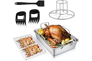 TeamFar Roasting Pan: The Ultimate Kitchen Companion for Every Roasting Masterpiece