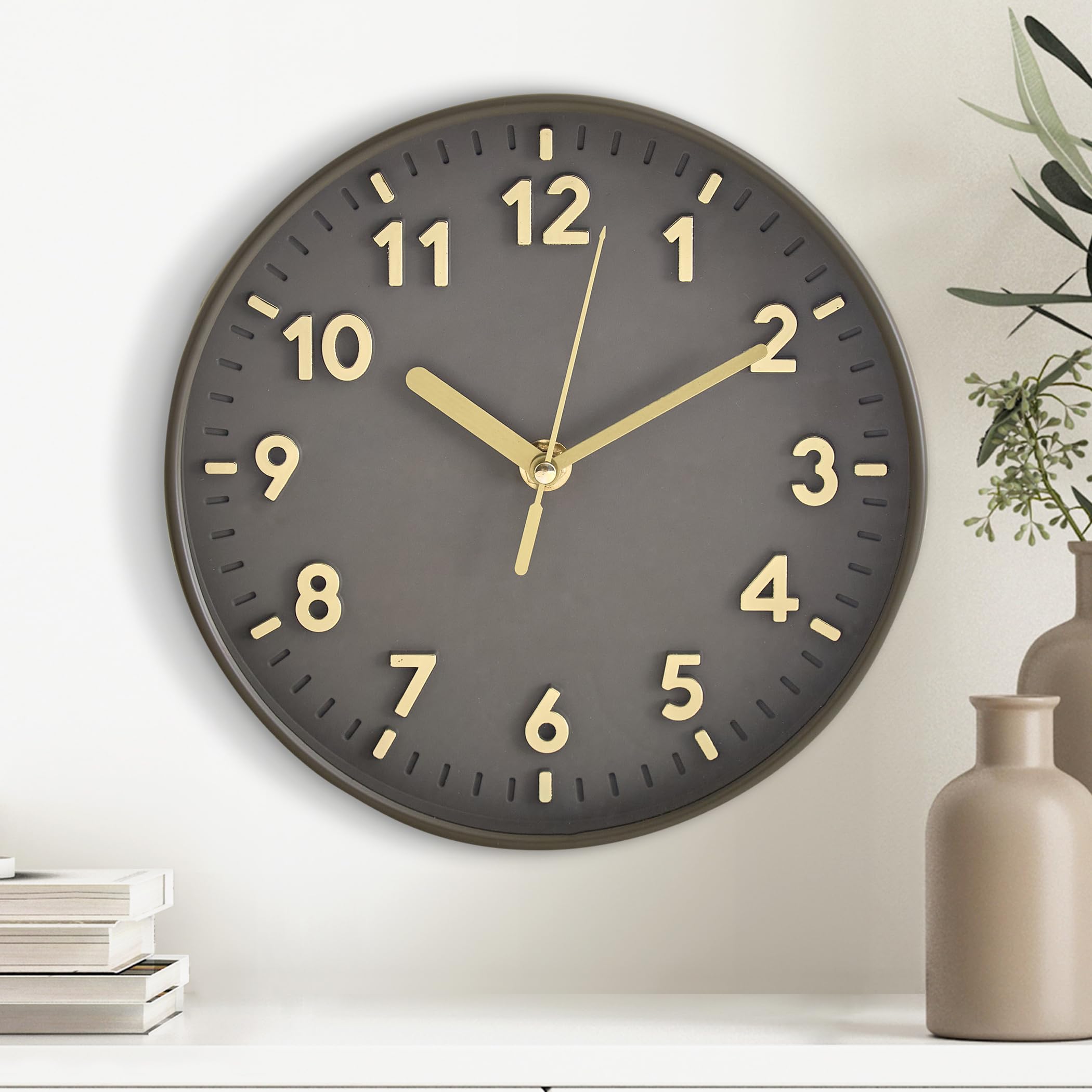Home Centre Ambrose Ambiente Wall Clock - 20cm-image-19