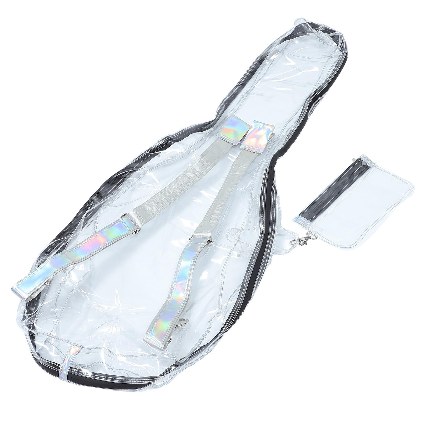 Housoutil Borsa per Chitarra Trasparente PC 39/40/41 Pollici