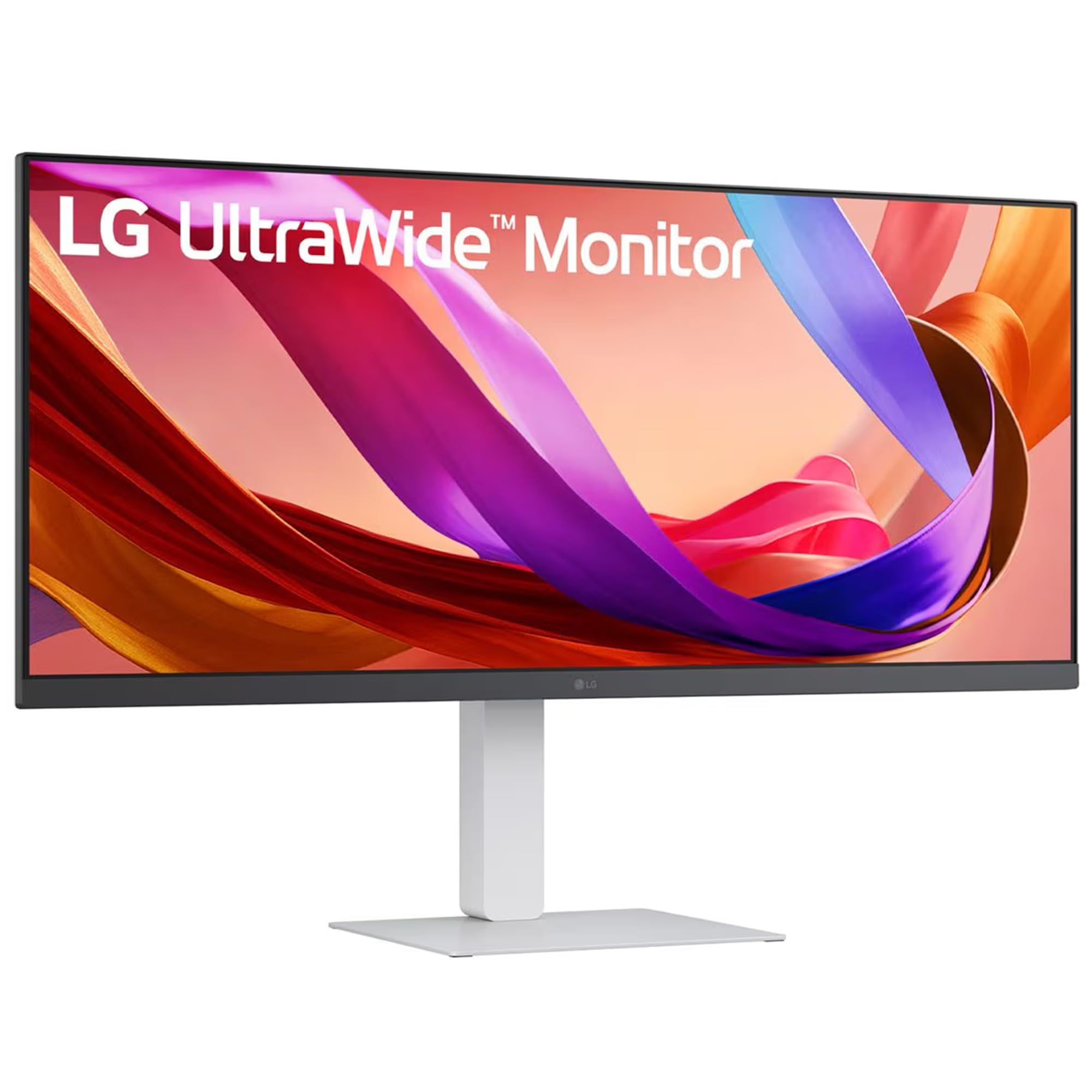 LG 34U530A 86.36cm (34 Inch) UltraWide WFHD (2560x1080) IPS Monitor, Anti-Glare, HDR10, 3-Side Virtually Borderless, HDMI, DP, USB-C, Speakers, Tilt/Height/Swivel Adjustment Slim Stand (White) — Amazon image 3